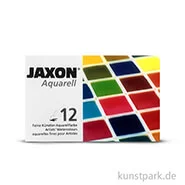 Artikelbild des Artikels “JAXON Aquarell, 12 halbe Näpfchen im Metallkasten “