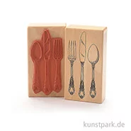 Artikelbild des Artikels “Judi-Kins Stamps - Gabel, Messer, Löffel - 6x10 cm “