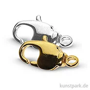 Artikelbild des Artikels “Karabiner-Schließe mit drehbarer Öse - 7,3x14 mm, 2 Stück “