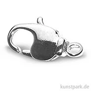 Artikelbild des Artikels “Karabiner-Schließe mit drehbarer Öse - 8,9x16,8 mm, 2 Stück Silber“