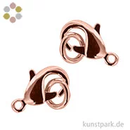 Artikelbild des Artikels “Karabiner-Schließe mit Ring - 9,5 mm, 2 Stück “