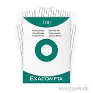 Artikelbild des Artikels “Karteikarten Liniert - weiß, 100 Stück “