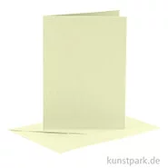 Artikelbild des Artikels “Karten und Kuverts, 6 Sets 15 x 10.5 cm | Creme“