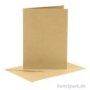 Artikelbild des Artikels “Karten und Kuverts, 6 Sets 15 x 10.5 cm | Natur“