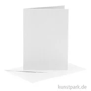 Artikelbild des Artikels “Karten und Kuverts, 6 Sets 15 x 10.5 cm | Weiß“