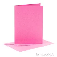 Artikelbild des Artikels “Karten und Kuverts, 6 Sets 15 x 10.5 cm | Pink“