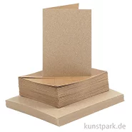 Artikelbild des Artikels “Karten und Kuverts - Natur, 10,5 x 15 cm, 50 Sets “