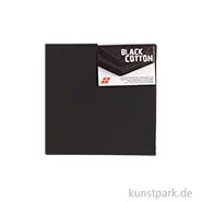 Artikelbild des Artikels “Keilrahmen schwarz - BLACK COTTON - 1,7 cm 20 x 20 cm“