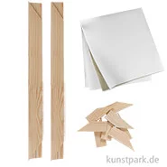 Artikelbild des Artikels “Keilrahmen XXL Bausatz - PROFI - 3 cm 200 x 200 cm**“