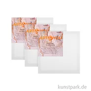 Artikelbild des Artikels “Keilrahmen Set ART4YOU - Leinwände zum Bemalen, 3 Stück, 10 x 10 cm “