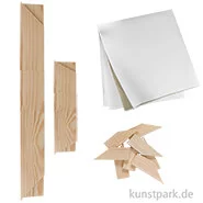 Artikelbild des Artikels “Keilrahmen XXL Bausatz - WALL - 4 cm 50 x 200 cm“