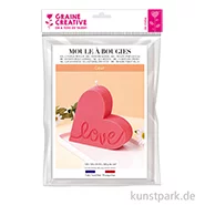 Artikelbild des Artikels “Kerzengießform - Herz, Love “