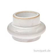 Artikelbild des Artikels “Kerzenhalter Altweiß, Porzellan, 8 x 5 x 8 cm “