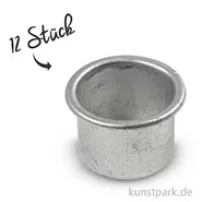 Artikelbild des Artikels “Kerzenhalter aus Metall 25 mm - 12 Stück“