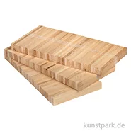 Artikelbild des Artikels “Klötzchenmann Holzklötzchen zum Basteln, Buche, 22x8x160 mm, 78 Stück “