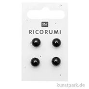Artikelbild des Artikels “Knöpfe mit Steg, Braun-Schwarz, 8,5 mm, 4 Stück “