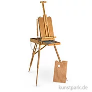 Artikelbild des Artikels “Kofferstaffelei aus Ulmenholz mit vielen Funktionen “