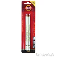 Artikelbild des Artikels “Koh-I-Noor Kohlestifte Set - Weiße Reißkohle in 3 Härtegraden “
