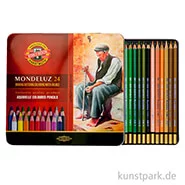 Artikelbild des Artikels “Koh-I-Noor MONDELUZ Aquarellstifte, 24 Stifte im Metalletui “