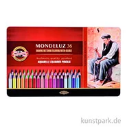 Artikelbild des Artikels “Koh-I-Noor MONDELUZ Aquarellstifte, 36 Stifte im Metalletui “