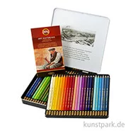 Artikelbild des Artikels “Koh-I-Noor MONDELUZ Aquarellstifte, 48 Stifte im Metalletui “