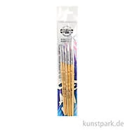 Artikelbild des Artikels “Koh-I-Noor Pinselset SYNTHETIC, 5 Rundpinsel, Größen 2, 4, 6, 10 und 12 “