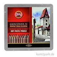 Artikelbild des Artikels “Koh-I-Noor Soft-Pastell Kreidestifte, 24 Stifte im Metalletui “