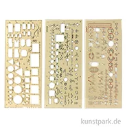 Artikelbild des Artikels “Koh-I-Noor Zeichenschablonen - Elektro / Technik, 3er Set “