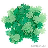 Artikelbild des Artikels “Konfetti - Kleeblatt mit Glitzer, Hot Foil, 30 mm, 20 g “