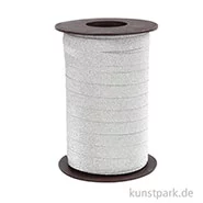Artikelbild des Artikels “Kräuselband mit Glitzereffekt, 10 mm x 100 m Silber“
