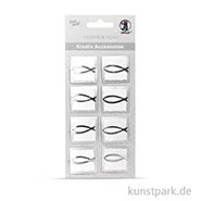 Artikelbild des Artikels “Kreativ Accessoires Silber - Fisch, 8 Stück “