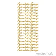 Artikelbild des Artikels “Kreativ Sticker - Besinnliche Weihnachten, Gold, 10 x 23 cm “