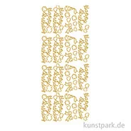 Artikelbild des Artikels “Kreativ Sticker - Happy Birthday 1, Gold, 10 x 23 cm “