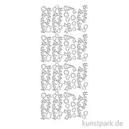 Artikelbild des Artikels “Kreativ Sticker - Happy Birthday 1, Silber, 10 x 23 cm “