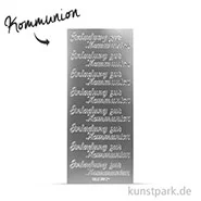 Artikelbild des Artikels “Kreativ Sticker - Kommunion, silber, 5 Bögen “