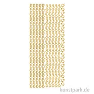 Artikelbild des Artikels “Kreativ Sticker - Sterne 2, Gold, 10 x 23 cm “