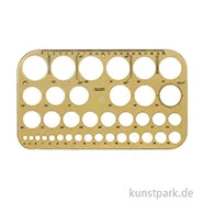 Artikelbild des Artikels “Koh-I-Noor Kreisschablone mit Kreisdurchmessern von 4 bis 40 mm “