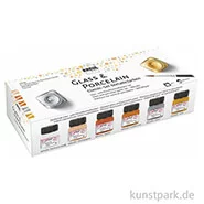 Artikelbild des Artikels “KREUL Glass & Porcelain Classic - Metallicfarben Set, 6 x 20 ml “