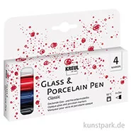 Artikelbild des Artikels “KREUL Glass & Porcelain Pen - Classic Fine Set mit 4 Stiften “