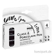 Artikelbild des Artikels “KREUL Glass & Porcelain Pen - Handlettering Set mit 4 Stiften “