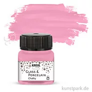 Artikelbild des Artikels “KREUL Glass & Porcelain CHALKY 20 ml Einzelfarbe | Candy Rose“