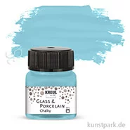 Artikelbild des Artikels “KREUL Glass & Porcelain CHALKY 20 ml Einzelfarbe | Ice Mint“