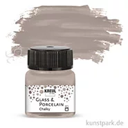 Artikelbild des Artikels “KREUL Glass & Porcelain CHALKY 20 ml Einzelfarbe | Noble Nougat“