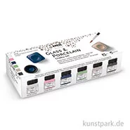 Artikelbild des Artikels “KREUL Glass & Porcelain CHALKY Set mit 6 x 20 ml “