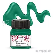 Artikelbild des Artikels “KREUL Glass & Porcelain CLASSIC 20 ml Einzelfarbe | Dunkelgrün“