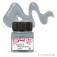 Artikelbild des Artikels “KREUL Glass & Porcelain CLASSIC 20 ml Einzelfarbe | Metallic-Silber“
