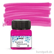 Artikelbild des Artikels “KREUL Glass & Porcelain CLEAR 20 ml Einzelfarbe | Pink“