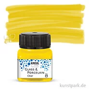 Artikelbild des Artikels “KREUL Glass & Porcelain CLEAR 20 ml Einzelfarbe | Sonnengelb“