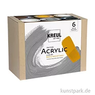 Artikelbild des Artikels “KREUL TRITON Acrylfarben Set - Base + Neutral Colors, 6 x 750 ml “