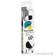 Artikelbild des Artikels “KREUL TRITON Acrylic Marker Set mit 2 Stiften, Schwarz + Weiß “